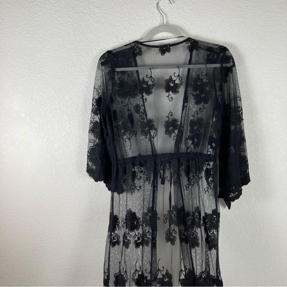 Onetheland Womens sz S Boho romantic feminine dark fairy goth Whimsigoth pinoire - Picture 3 of 9